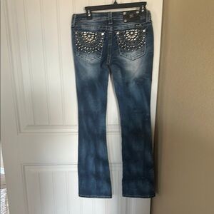 Women's Miss Me Jeans with Embellished Pockets